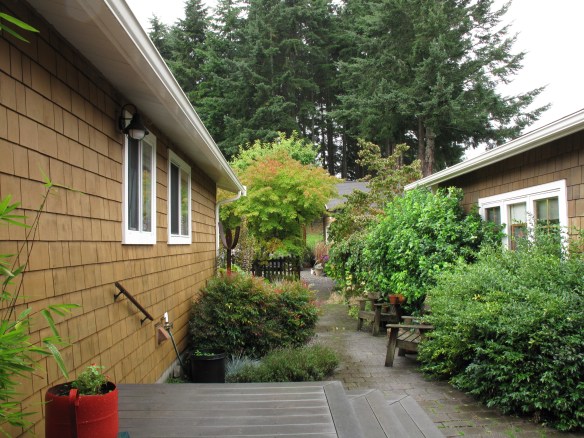 courtyard entrance view